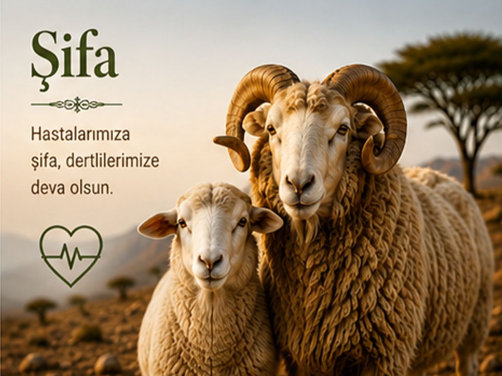 Şifa Kurbanı Koyun-Koç